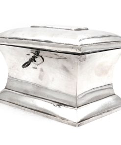 Empire Silber Zuckerdose Zuckerkasten, Josef Reiner, Alt Wien 1844