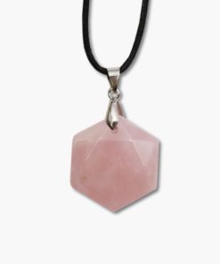 Feenstein Anhänger Rosenquarz
