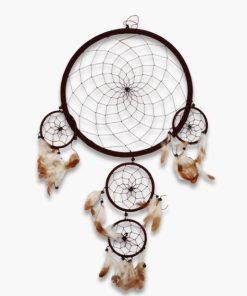 Traumfänger braun 32cm