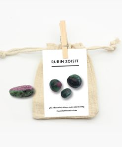 Rubin-Zoisit Trommelstein S