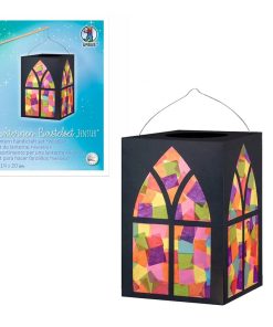 URSUS Laternen-Bastelset bunte Fenster