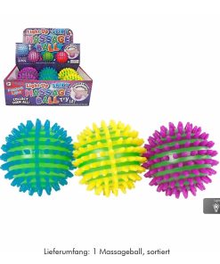 Van Manen Massageball Spikey mit Licht, sortiert