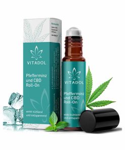 Vitadol Pfefferminz & CBD Kopf Roll-On
