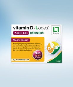 VITAMIN D-LOGES 7.000 I.E. PFLANZLICH ++ 30 STÜCK