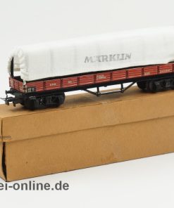 Märklin H0 | Märklin 393 Planenwagen | 4-Achs Blech-Güterwagen mit OVP
