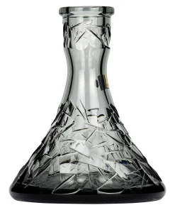 Caesar Crystal Bowl – Cone – Floe – Grey