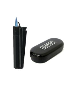 Clipper Lighter Jetflame Metal Black