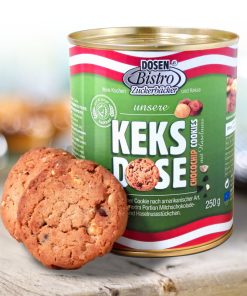 DosenBistro Cookies with hazelnut and choco chips (250g)