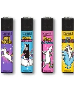 Clipper Feuerzeuge EINHORN SLOGAN