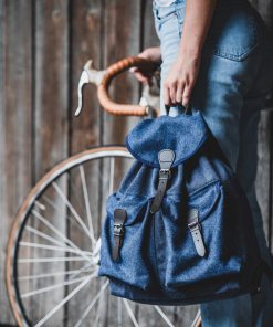 Rucksack “Ferdinand” Blue Denim