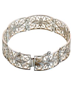 Filigran Silberarmband 835 Silber