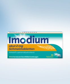 IMODIUM AKUT 2mg Schmelztabletten 20 Stück ++ Soforthilfe bei akutem Durchfall