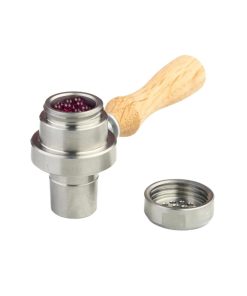 Jane Male Flower Diffuser with 3mm Rubies – Standard