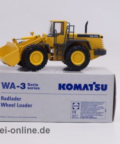 Conrad Modell | Hanomag – Komatsu WA 470 | 1:50 WA-3 Serie Radlader Baumaschine | Art.Nr: 2424 mit OVP