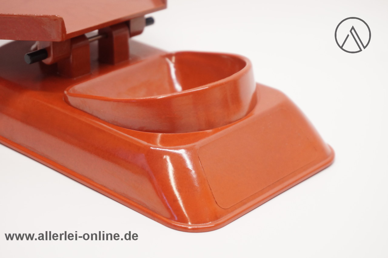 Helit Bakelit Zahlteller | Bakelit-Kipp-Zahlteller ,rot | Vintage Bakelit - Image 3