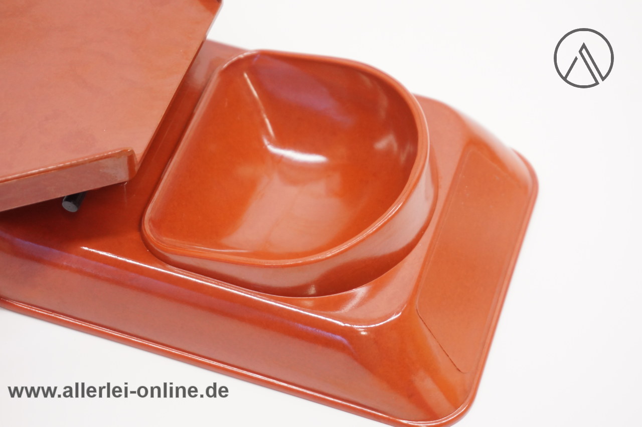 Helit Bakelit Zahlteller | Bakelit-Kipp-Zahlteller ,rot | Vintage Bakelit - Image 4