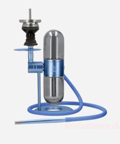 theUnit Sphere Aluminium Shisha Shiny Grau – Blau