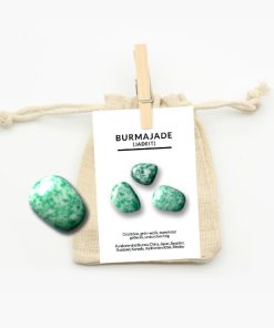 Burmajade (Jadeit) Trommelstein
