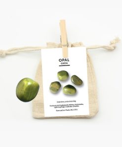 Opal grün Trommelstein