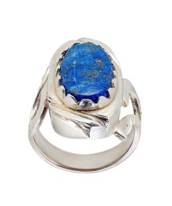 Ring mit Lapislazuli 925 Sterlingsilber